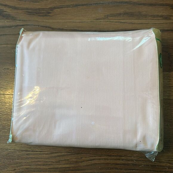 Vintage new in packaging Thomaston pink complete double (full) sheer set - Picture 4 of 6